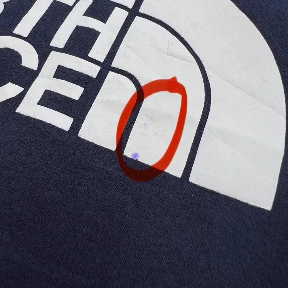 The North Face Half Dome‎ Pullover Hoodie Men’s M Navy Blue Sweatshirt **READ